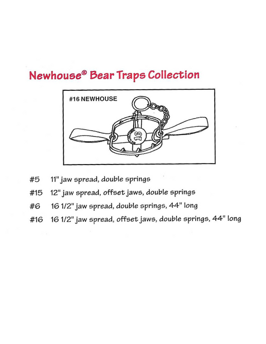 Newhouse® Bear Traps Collection